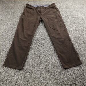 Peter Millar Pants Mens 36X28 Brown Corduroy Trouser Crown Superior Soft Stretch